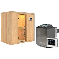 Karibu Sauna Variado mit Fronteinstieg 68 mm - 9