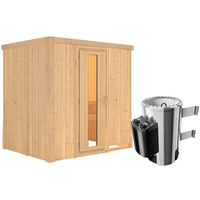 Karibu Sauna Fanja - 68 mm Systemsauna - 230