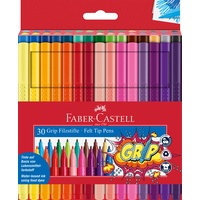 Faber-Castell Grip Colour Marker 30er Set