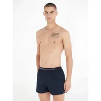 Tommy Hilfiger Cotton Woven Icon Boxershorts Navy Blazer-Pt S