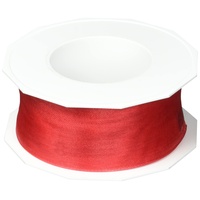 Präsent Geschenkband Four Seasons seidenmatt rot 40,0 mm x