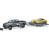 Bruder RAM Power Wagon & Roadster Racing Team