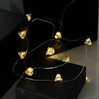 Star Trading LED-Draht-Lichterkette "String Diamond", 12teilig, 12 warm white