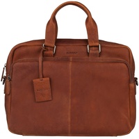 Burkely Businesstasche Antique Workbag 15,6" Cognac