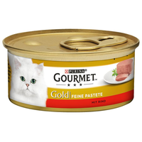 Purina Gourmet Gold Feine Pastete Rind 12 x 85