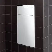 Keuco Modul WT 1 Plan Integral 44988 Chrom/Weiß links
