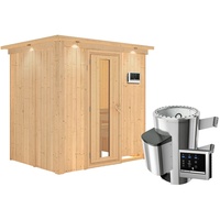 Karibu Sauna Fanja - 68 mm Systemsauna - 230