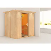 Karibu Fanja ohne Ofen inkl. Dachkranz