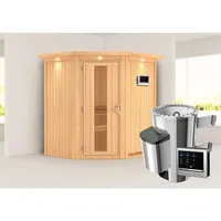 Karibu Sauna Tonja - 68 mm Systemsauna - 230