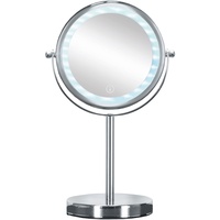 KLEINE WOLKE Kosmetikspiegel Bright Mirror mit 5-facher Vergrößerung, LED-Beleuchtung