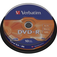 Verbatim DVD-R 4,7 GB 16x 10 St.