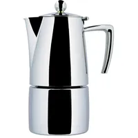 ILSA Espressokanne, 4 Tassen, glänzende Optik