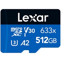 Lexar microSDXC 512 GB Class 10 UHS-I 633x +