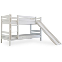 Betten-ABC Etagenbett Bubema Maja 90 x 200 cm weiß