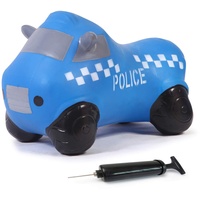 Jamara Hüpftier Police Truck mit Pumpe