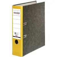 Falken Ordner Recycling 8 cm DIN A4 gelb