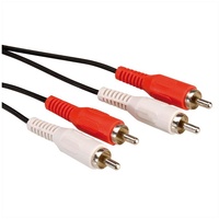 Value 11994336 Cinch-Audiokabel dublex 5m