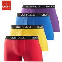 Buffalo Boxer in rot, gelb, blau, lila), | Gr.:
