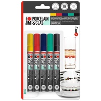 Marabu Porcelain & Glas Painter 5 St. mehrfarbig