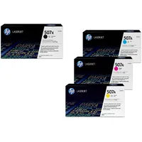 HP Original 507A/ 507X Toner 4er Set schwarz hohe