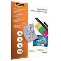 Fellowes Laminierfolien Admire Stylish Matt, A3 2x 80μm, matt,