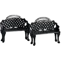 Lemax - Patio Bench Set of 2