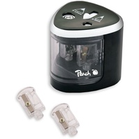 Peach PO102 elektrischer Anspitzer schwarz (510749)