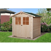 Weka Gartenhaus 316 1,98 x 1,94 m natur