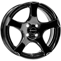 Borbet F 6x15 ET35 4x98 64, black glossy