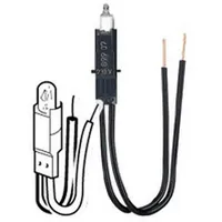 Legrand 089906 Anzeige und Signallampe GLIMMAGGREGAT 230V orange