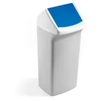 Durable Durabin Flip 40 l weiß/blau