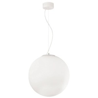 Ideal Lux Pendelleuchte MAPA Ø 40cm, weiß
