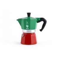 Bialetti Moka Express Tricolore 6 Tassen