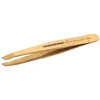 Tweezerman Mini Slant Tweezer Gold