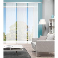 VISION S Schmidt Schiebewand Rom 3er-Set Polyester Weiß 60