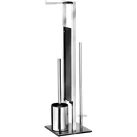 Wenko WC-Garnitur Rivalta Schwarz