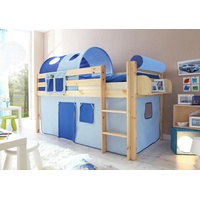 TICAA Hochbett Malte natur/blau