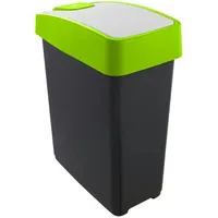KEEEPER 10L Abfalleimer mit Klappdeckel, in Green Magne, Collection