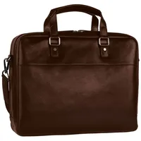 LEONHARD HEYDEN Henkeltasche Roma Zipped Briefcase 2 Compartments Brown