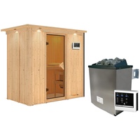 Karibu Sauna Variado mit Fronteinstieg 68 mm - 9