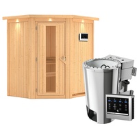 Karibu Sauna Tonja - 68 mm Systemsauna - 230