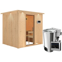 Karibu Sauna Daria - 68 mm Systemsauna - 230