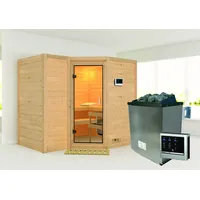 Karibu Sahib 2 inkl. 9 kW Ofen + ext.