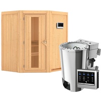 Karibu Sauna Tonja - 68 mm Systemsauna - 230