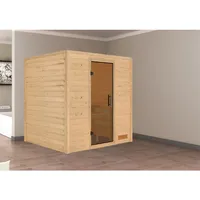 Karibu Sauna Anja für 3 Personen, ohne Ofen -