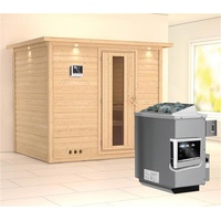 Karibu Sonara inkl. 9 kW Ofen + ext. Steuerung