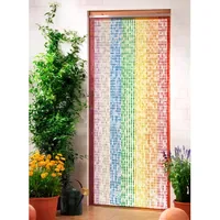 CONACORD Dekorationsvorhang Colorado Ösen 90 x 200 cm Mehrfarbig