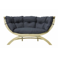 AMAZONAS Gartenbank / Gartensofa 2-Sitzer Amazonas Siena Due Kissen