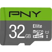 PNY microSDHC Elite 32GB Class 10 UHS-I + SD-Adapter