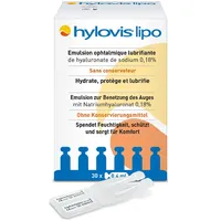 TRB Chemedica Hylovis lipo Augentropfen Einzeldosispipetten